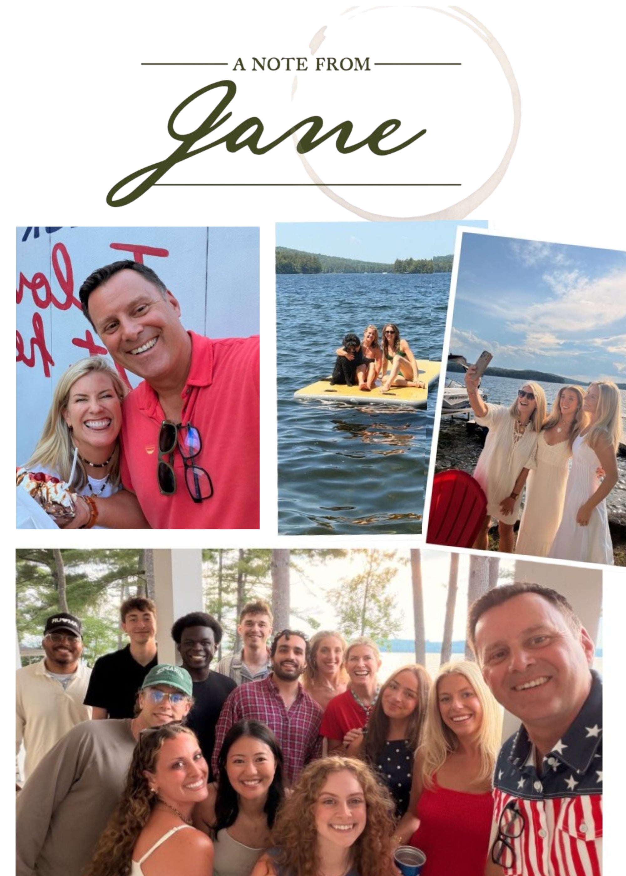 Note from Jane: July 2026 - Gratitude