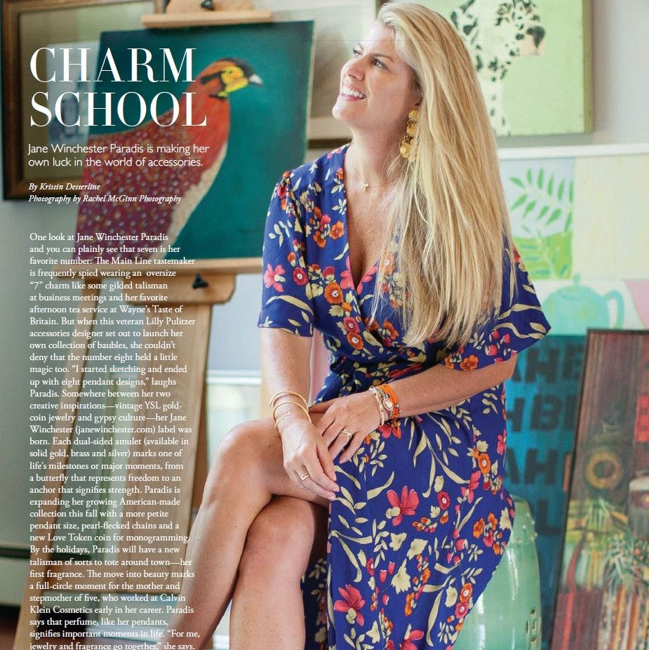 Philadelphia Style Magazine - Look Who's Talking - Featuring our own Jane Winchester