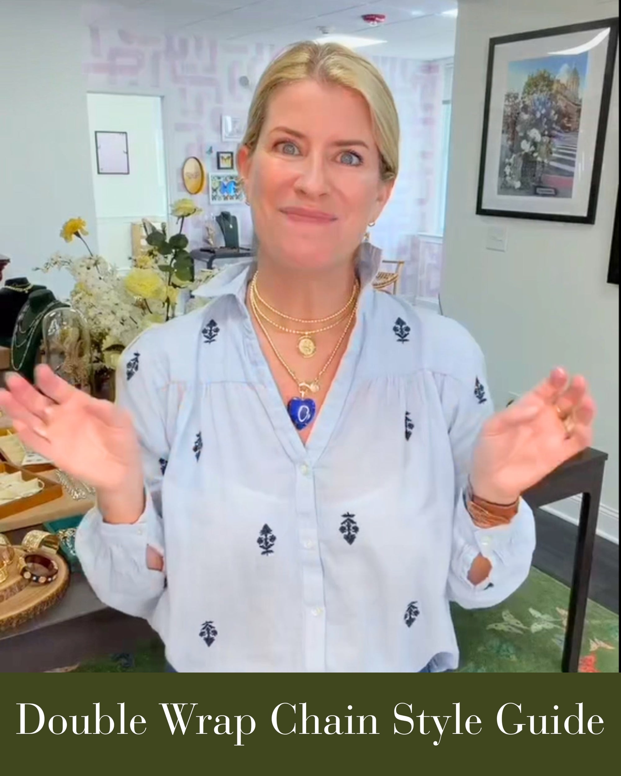 Jane Win Behind the Stack: Double Wrap Chains