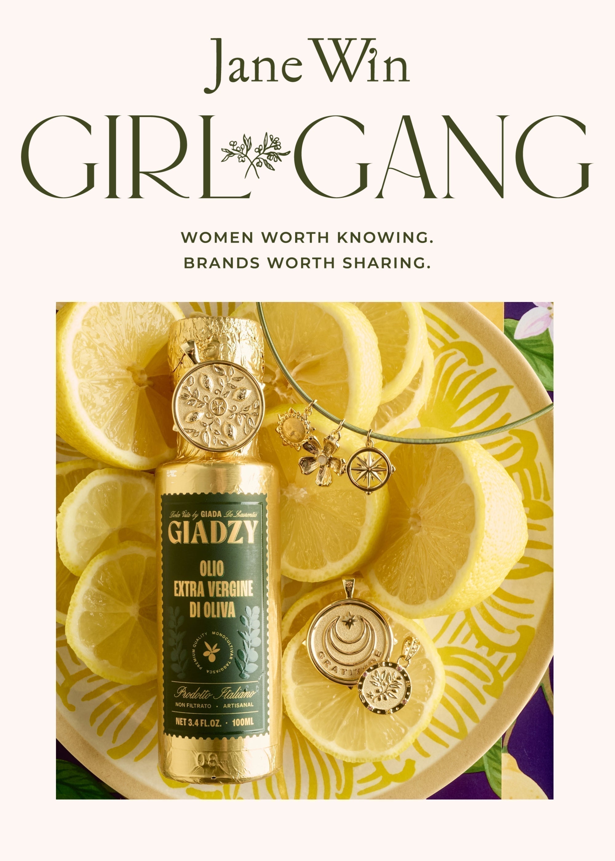 Jane Win Girl Gang: Giadzy 🍋