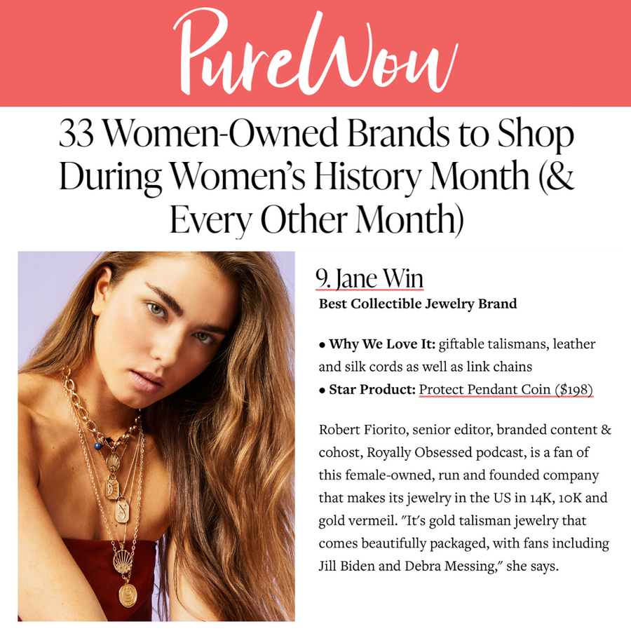 Press Highlight: Pure Wow's Brands to Shop During Women’s History Month
