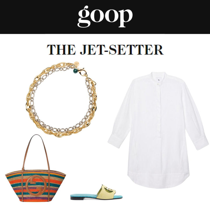 Press Highlight: Goop's 3 Maximalist Summer Style Types "The Jetsetter"