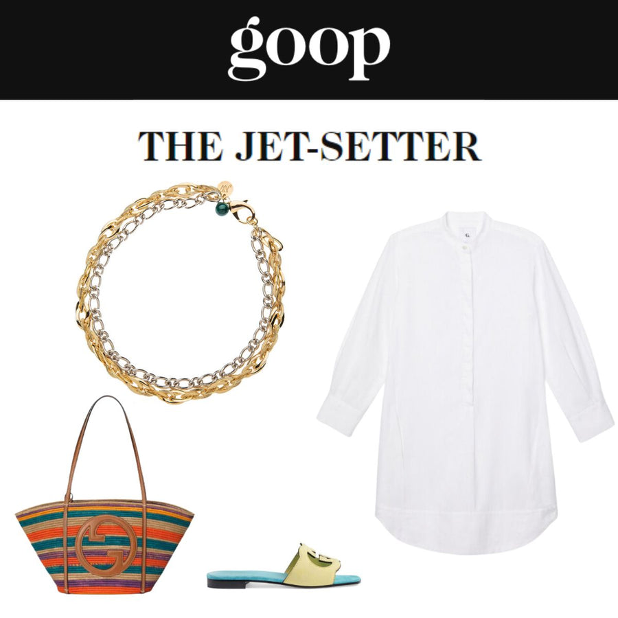 Press Highlight: Goop's 3 Maximalist Summer Style Types "The Jetsetter"