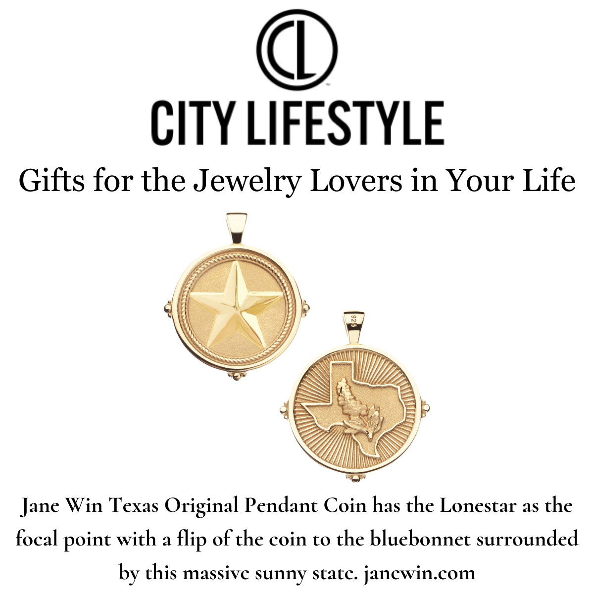 Press Highlight: City Lifestyle "Best Gifts for Jewelry Lovers in Your Life"