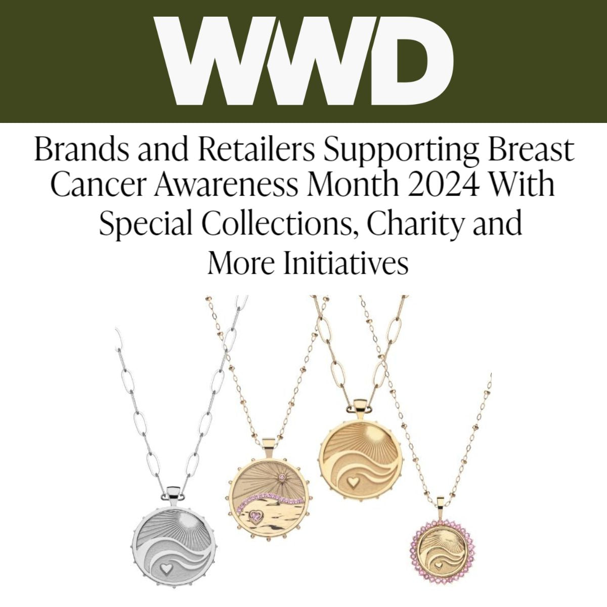 Press Highlight: WWD features Jane Win for Breast Cancer Awareness Month 2024