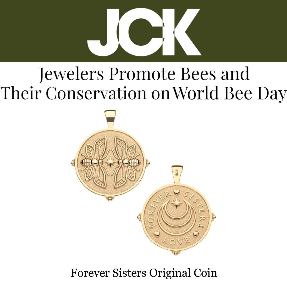 Press Highlight: JCK's "Jewelers Promote Bees and their Conservation on World Bee Day"