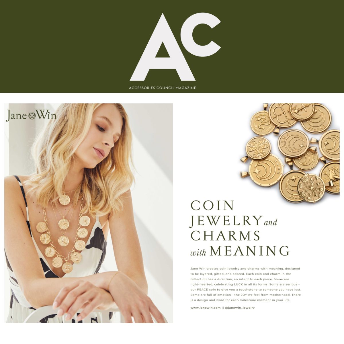 Press Highlight: Accessories Council 2024 Holiday Gift Guide featuring Jane Win