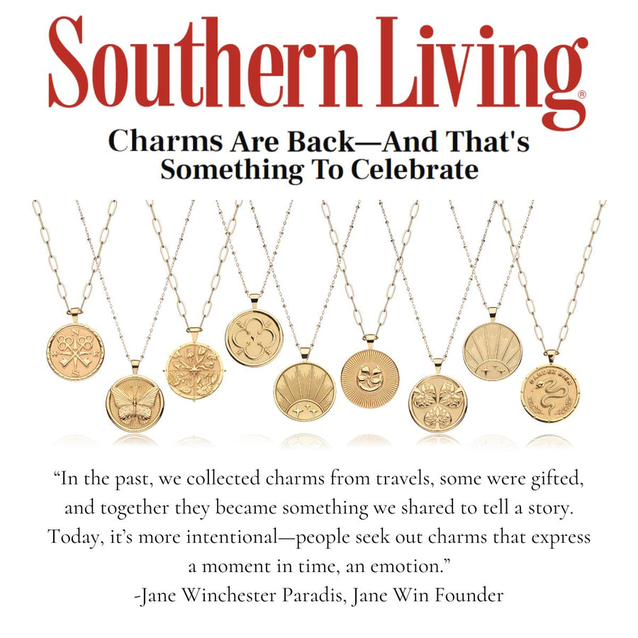 Press Highlight: Southern Living features Jane Win for our Meaningful Charms
