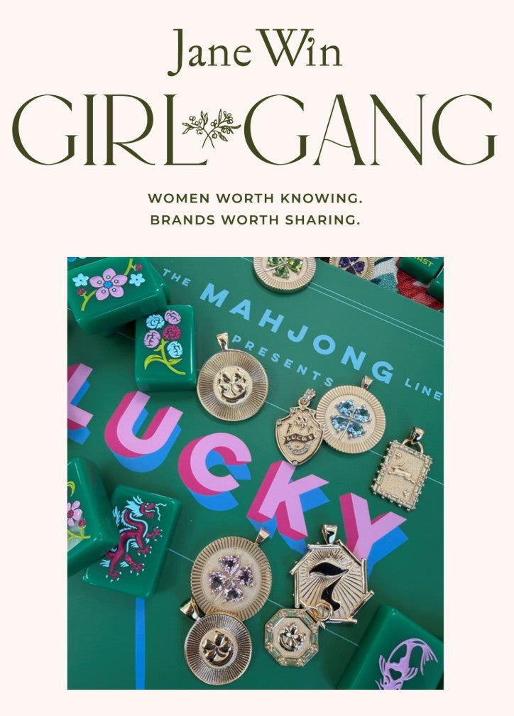 Jane Win Girl Gang: The Mahjong Line – Jane Win Jewelry