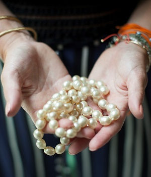 Pearls Reinvented. Mine are Chanel :)