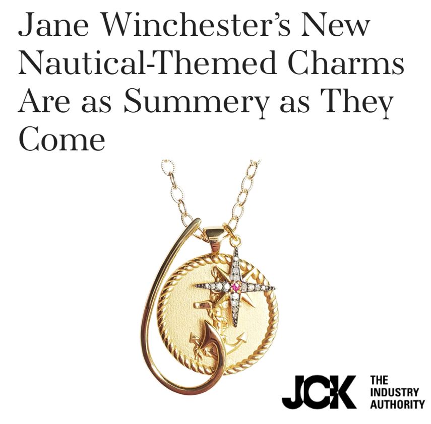 JCK Jewelry Industry Authority Features Jane Winchester's New Summer Nautical-Themed Charms
