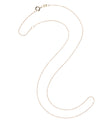Delicate Adjustable Solid Gold Chain
