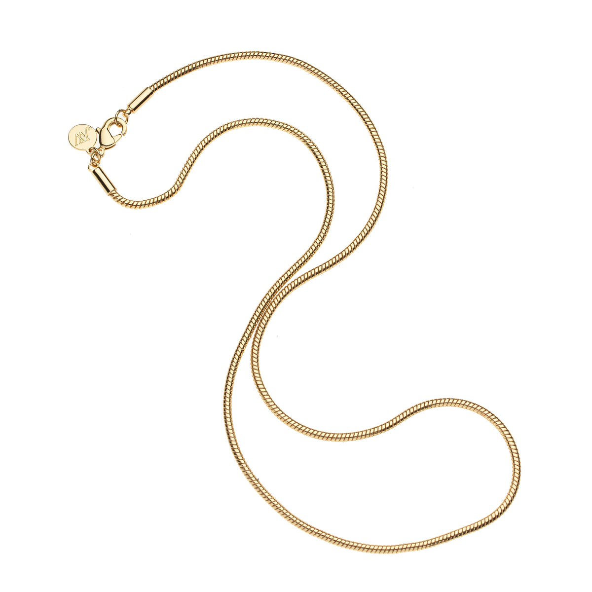 Thin snake chain