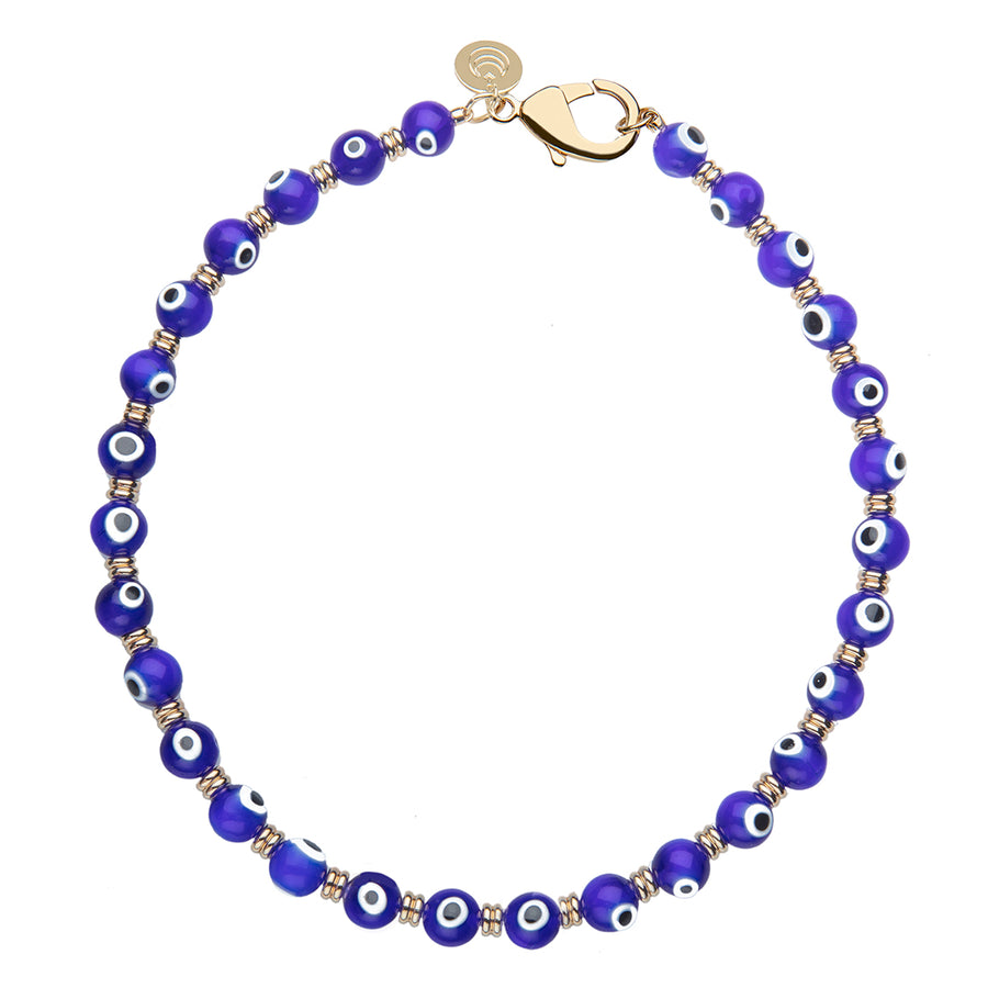 PROTECT Evil Eye Statement Beaded Necklace
