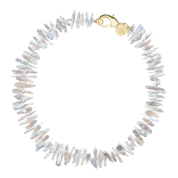 Chunky Freshwater Pearl Statement Necklace