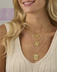 LUCKY JW Small Pendant Coin