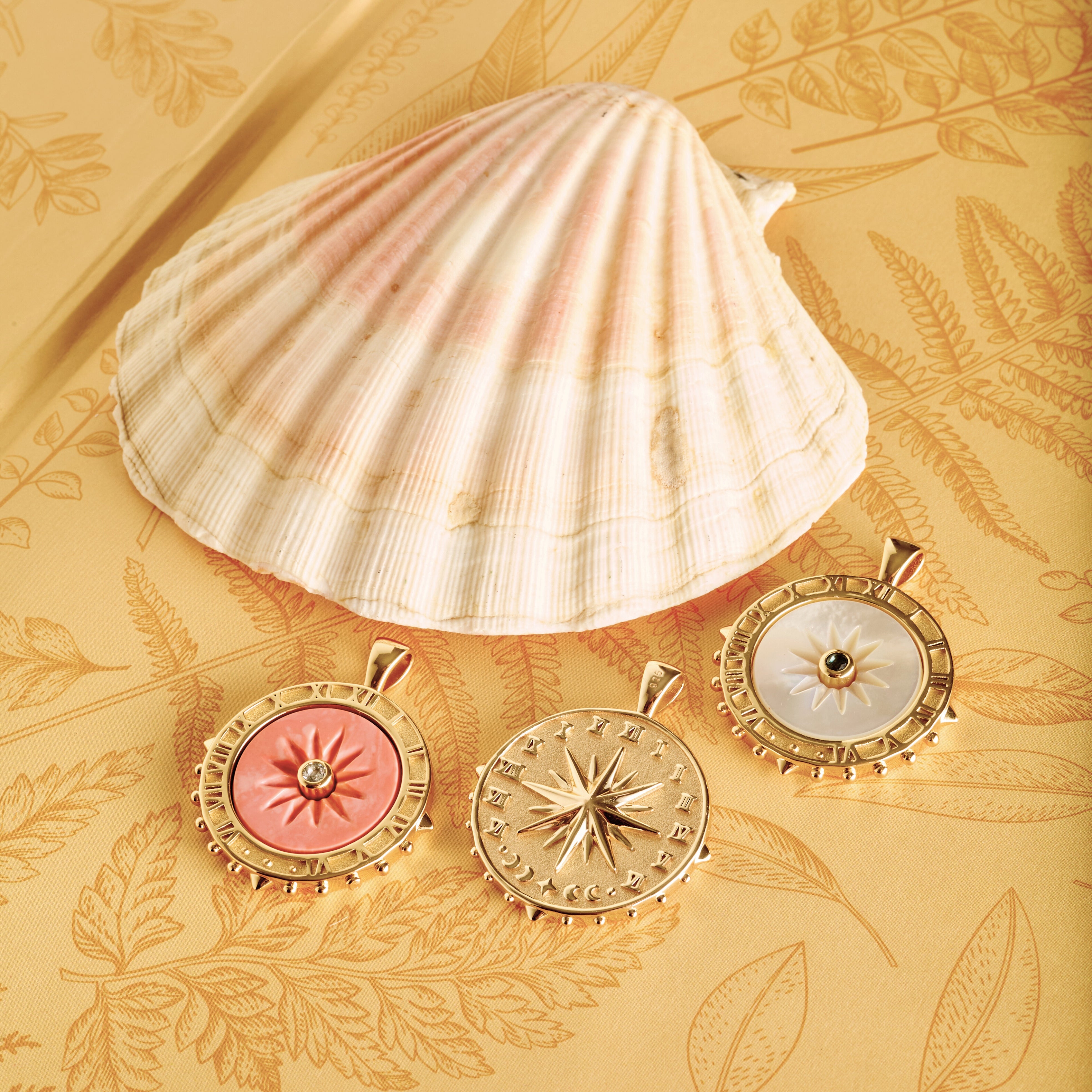 FOREVER Sundial Pendant Coin – Jane Win Jewelry