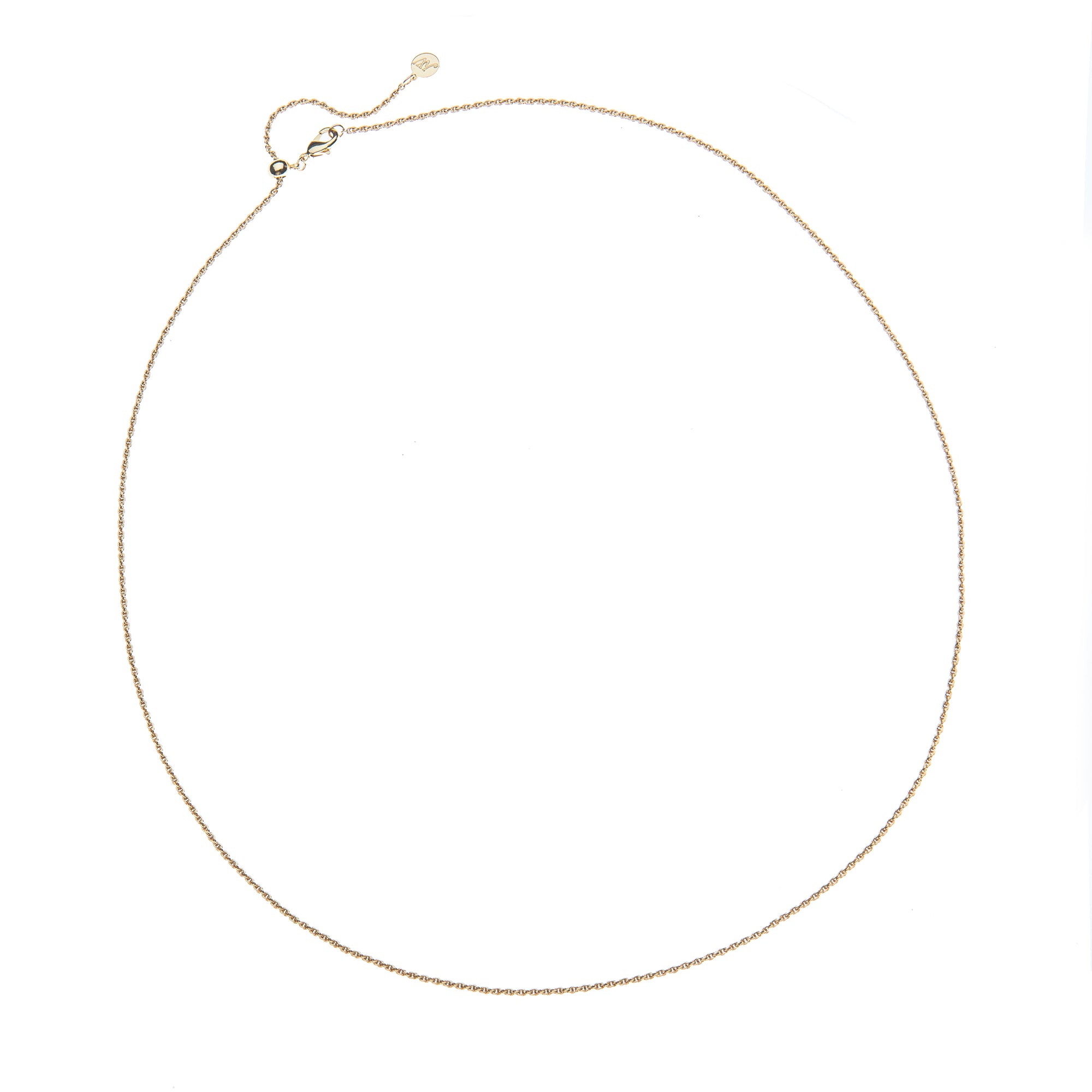 28 inch adjustable thin rope chain