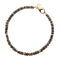 Gumdrop Beaded Necklace in Tiger&#39;s Eye