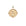 BALANCE JW Small Pendant Coin in Solid Gold