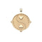 BALANCE JW Original Pendant Coin in Solid Gold