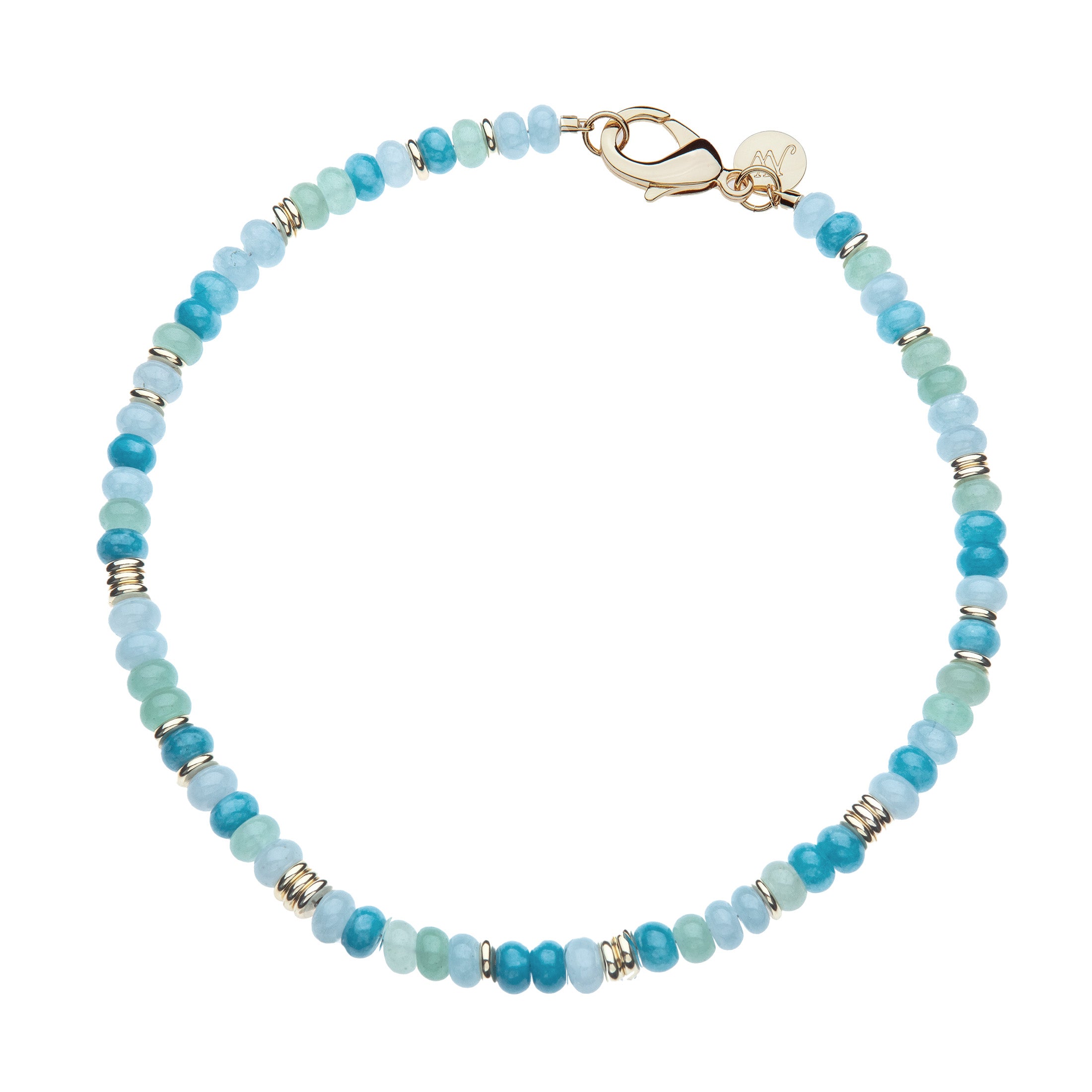 アクセサリー Jane jane_walnut_turquois_stones_fr