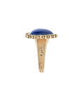 Bursting With LOVE Heart Ring in Lapis