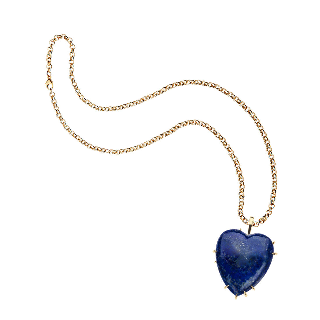 LOVE Carry Your Heart Pendant in Lapis – Jane Win Jewelry