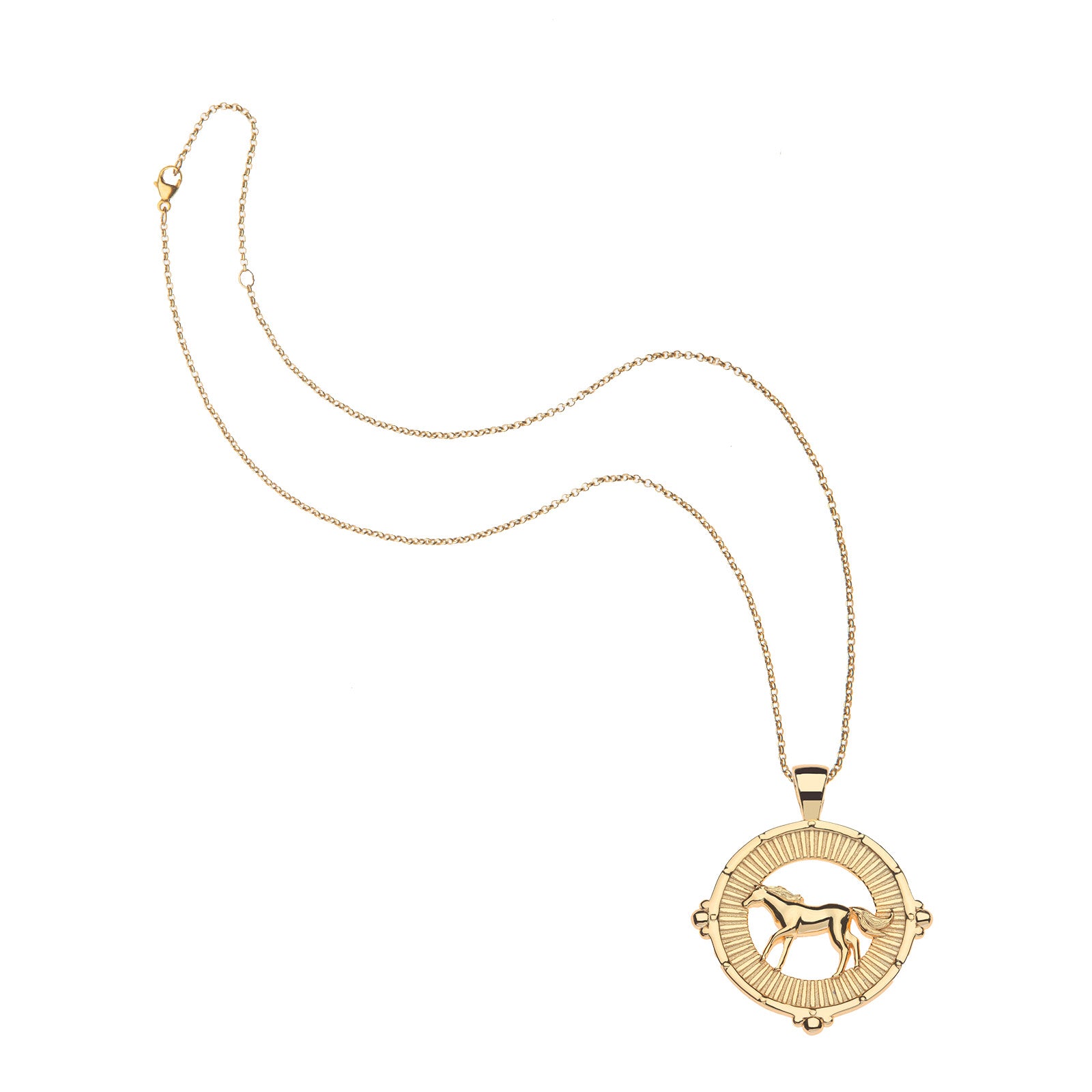 COURAGE Cutout Horse Coin