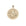 COURAGE Year of the Horse Pendant Coin in Solid Gold