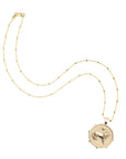 COURAGE JW Original Pendant Coin in Solid Gold