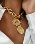 TEXAS JW Original Pendant Coin in Solid Gold