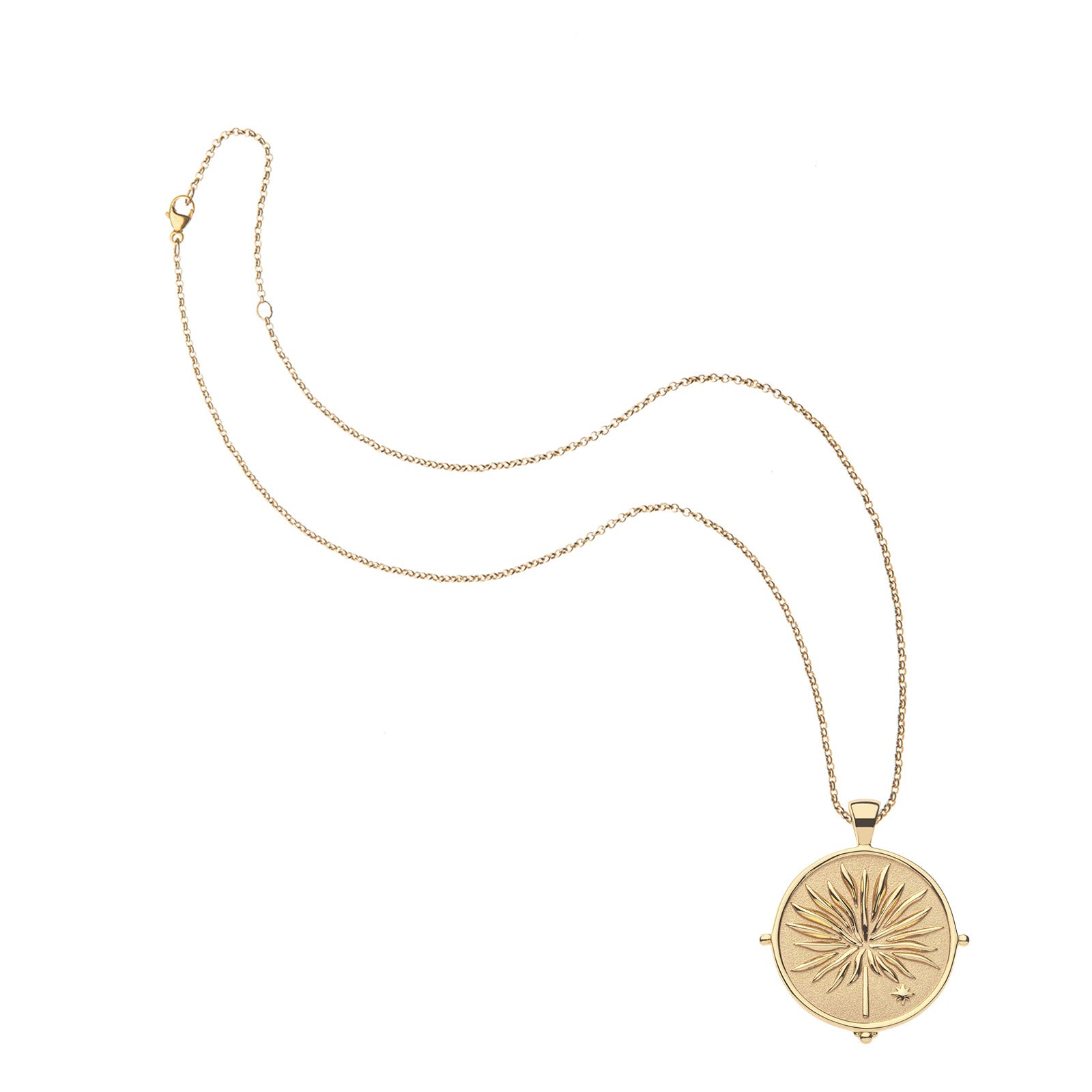 Pendant Coin Necklace Location - DELRAY – Jane Win Jewelry