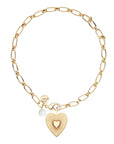 Valentine's Day Exclusive: Devoted Heart Love Pendant on Wheels of Fortune Chain