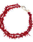 Double Layer Coral Necklace