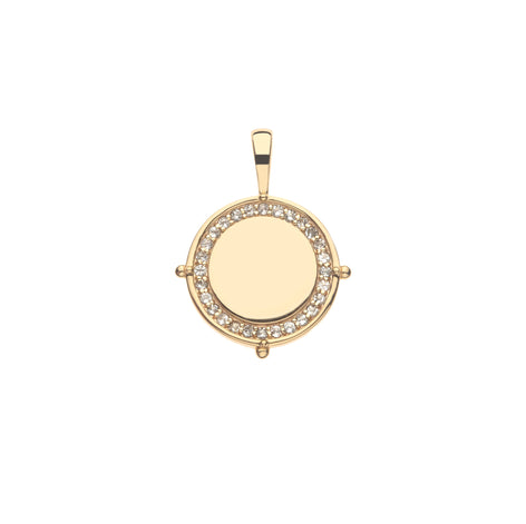 BALANCE Petite Embellished Coin Necklace