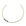 Gold neck cuff with three lapis cabochons sitting off center