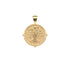 Gold Small Coin Featuring Tree of Life and Star Above Tree