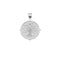 FAITH JW Small Pendant Coin in Silver