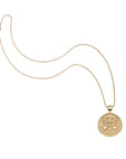 Forever 2026 coin on the classic rolo chain