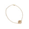 FOREVER JW Baby Coin Bracelet in 10k Gold