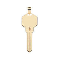 FOREVER Engravable Key Pendant