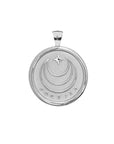 FOREVER JW Original Pendant Coin in Silver