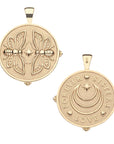 SISTERS Forever JW Original Pendant Coin in Solid Gold