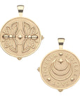 SISTERS Forever JW Original Pendant Coin in Solid Gold