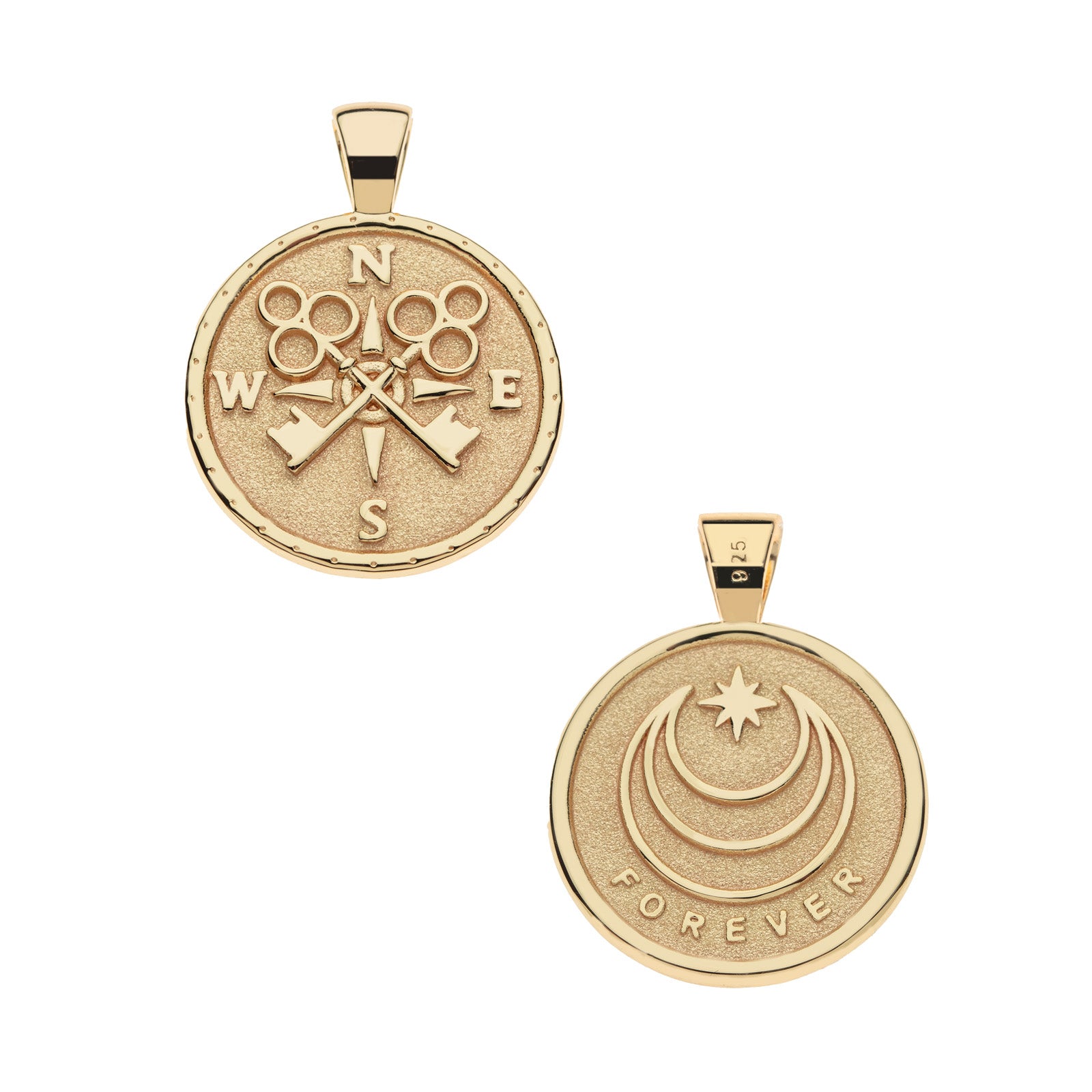 Bridal Collection: JW Small Pendant Coin