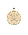 FOREVER JW Original Pendant Coin in Solid Gold