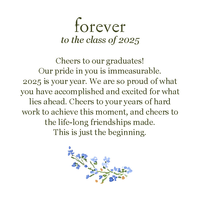 Jane Win Forever Class of 2025 card 