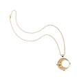 FOREVER Moon and Back Pendant Coin