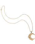 FOREVER Moon and Back Pendant Coin